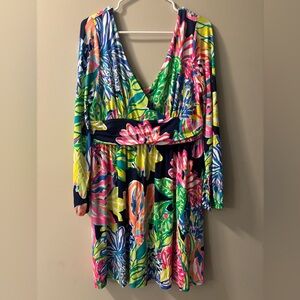 Lilly Pulitzer Fleur Dress XL